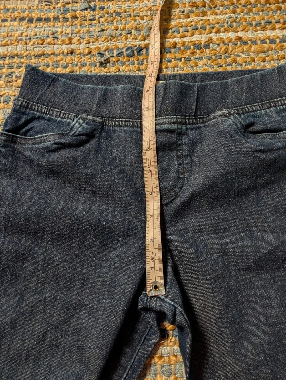 NWT OshKosh B'gosh Flare Jeans Girls 14 Dark Wash Stretch Denim Pull On